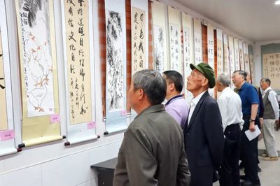 翰墨飘香润民心——兴化大邹举办文化进万家书画展暨艺术交流活动侧记